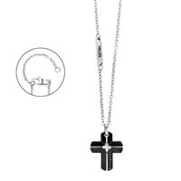 Collier 4US: Cesare Paciotti Homme in Acier 4UCL8428